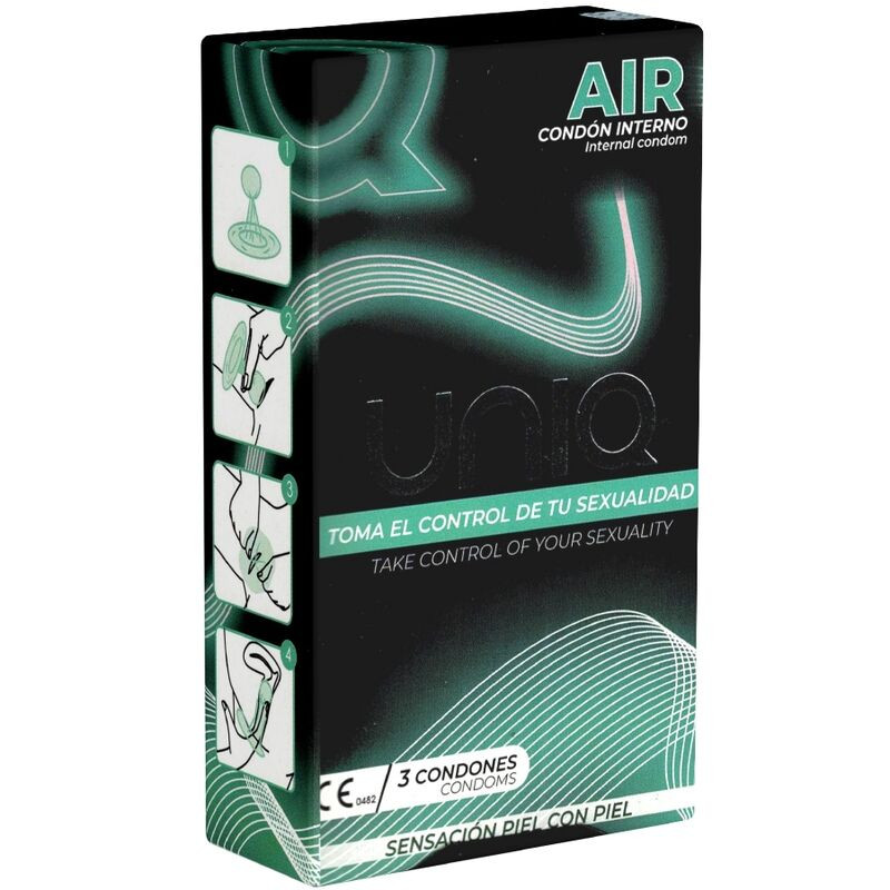 Uniq - Air Préservatif Féminin Sans Latex 3 Unités